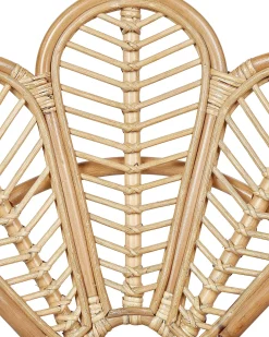 Discount Beliani Sedia pavone per bambini FLORENTINE II Rattan Naturale Marrone