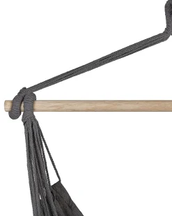 Discount Beliani Sedia sospesa da fissare al soffitto BONEA Cotone Grigio