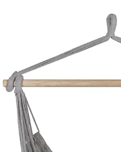 Sale Beliani Sedia sospesa da fissare al soffitto BONEA Cotone chiaro Grigio