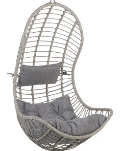 New Beliani PINETO Rattan sintetico (PE) Grigio