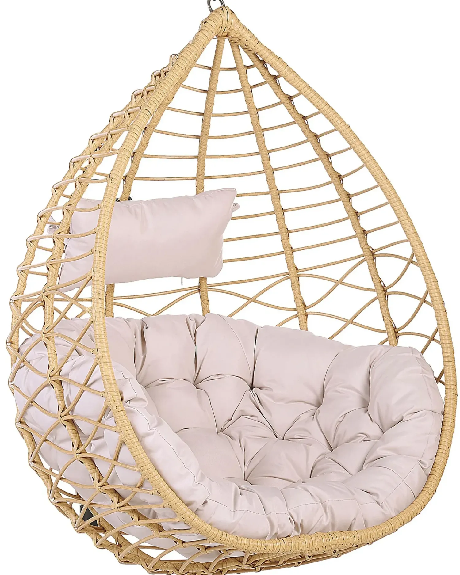 Best Beliani ARSITA Rattan sintetico (PE) Naturale Beige Marrone