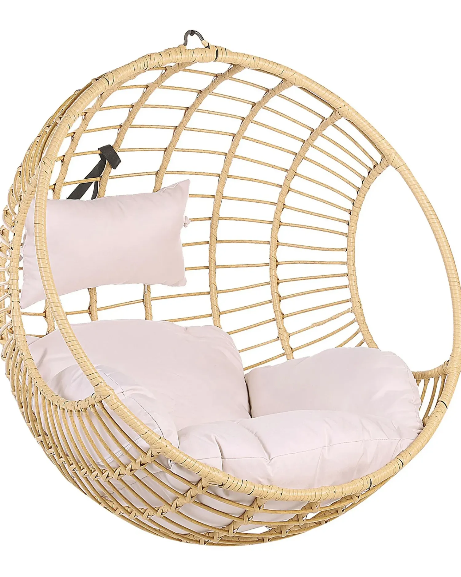 Clearance Beliani ASPIO Rattan sintetico (PE) Naturale Beige Marrone