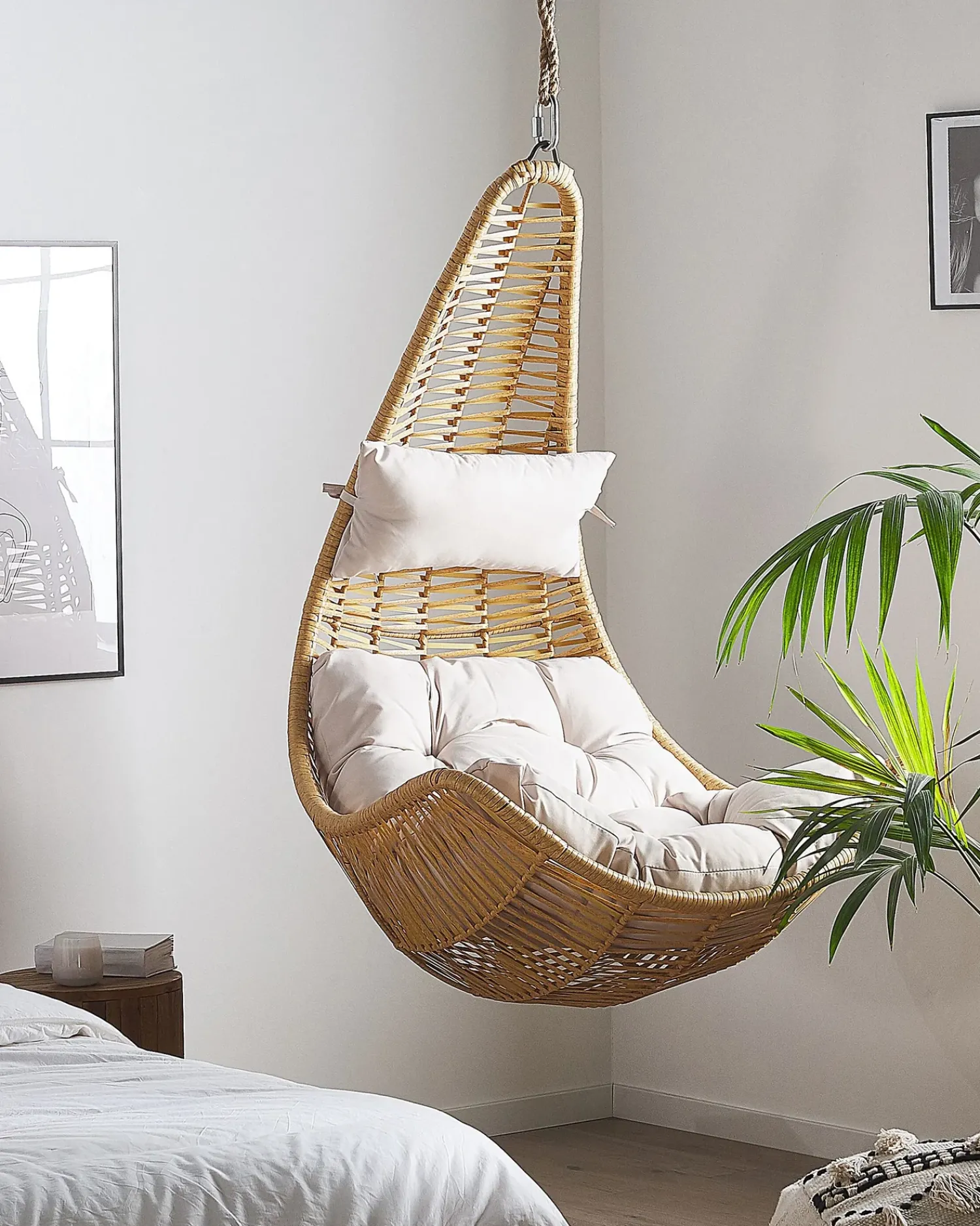 Sale Beliani ATRI II Rattan sintetico (PE) Naturale Beige Marrone