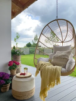 Sale Beliani CASOLI Rattan sintetico (PE) Naturale Beige Marrone