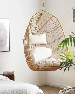 Sale Beliani CASOLI Rattan sintetico (PE) Naturale Beige Marrone