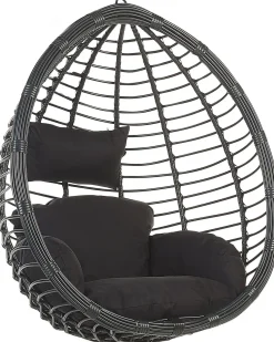Best Beliani TOLLO Rattan sintetico (PE) Nero