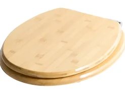 Hot Beliani Sedile per WC CUAREIM Soft Close Bambù chiaro Marrone