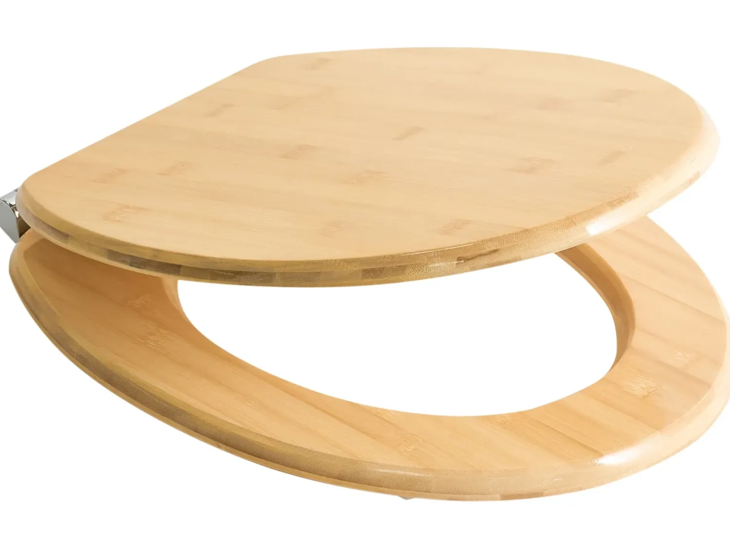 Hot Beliani Sedile per WC CUAREIM Soft Close Bambù chiaro Marrone
