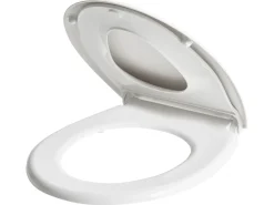 Sale Beliani Sedile per WC FAGNANO Soft Close 2 in 1 Duroplastica Bianco