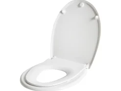 Sale Beliani Sedile per WC FAGNANO Soft Close 2 in 1 Duroplastica Bianco