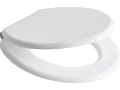 Clearance Beliani Sedile per WC MAZARUNI Soft Close Fibra a media densità (MDF) Bianco