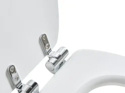 Clearance Beliani Sedile per WC MAZARUNI Soft Close Fibra a media densità (MDF) Bianco