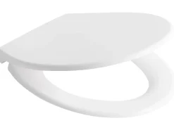 Clearance Beliani Sedile per WC PAPURI Soft Close Duroplastica Bianco