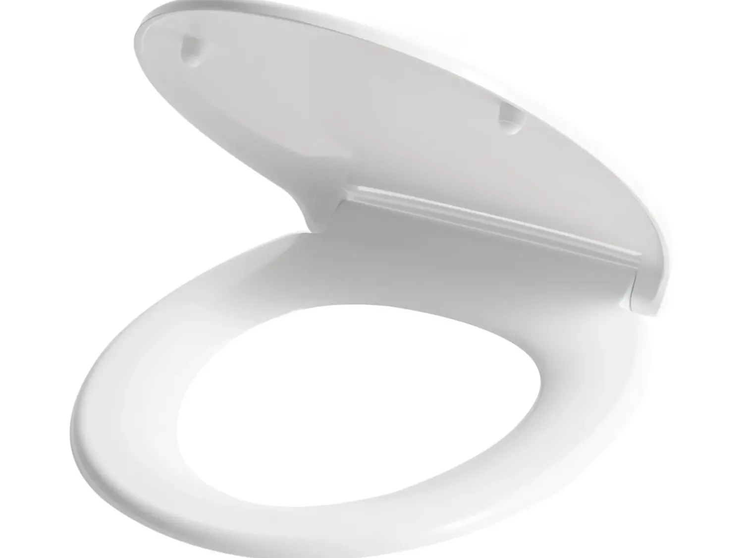 Clearance Beliani Sedile per WC PAPURI Soft Close Duroplastica Bianco