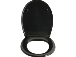 Hot Beliani Sedile per WC PAPURI Soft Close Duroplastica Nero