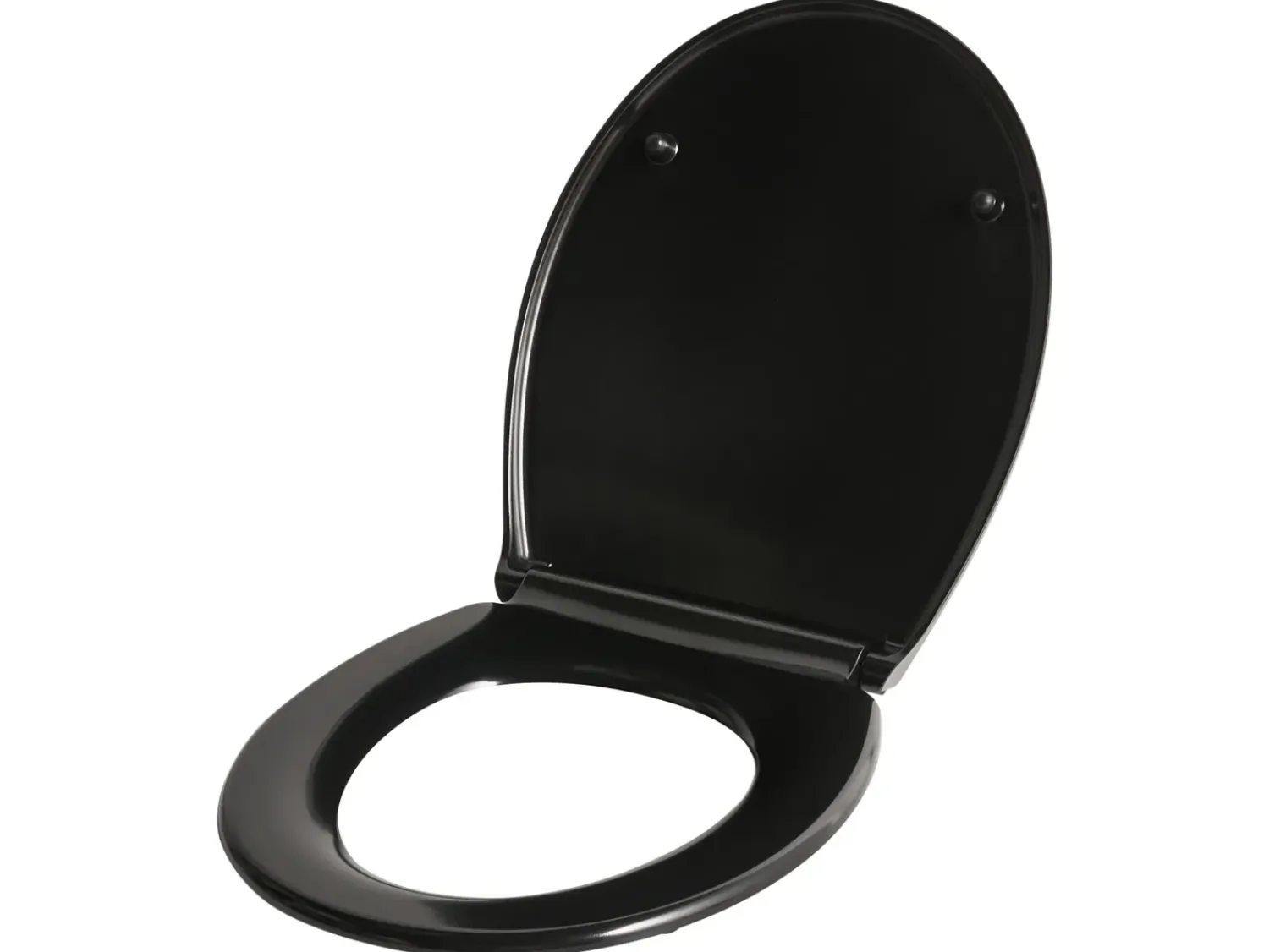 Hot Beliani Sedile per WC PAPURI Soft Close Duroplastica Nero