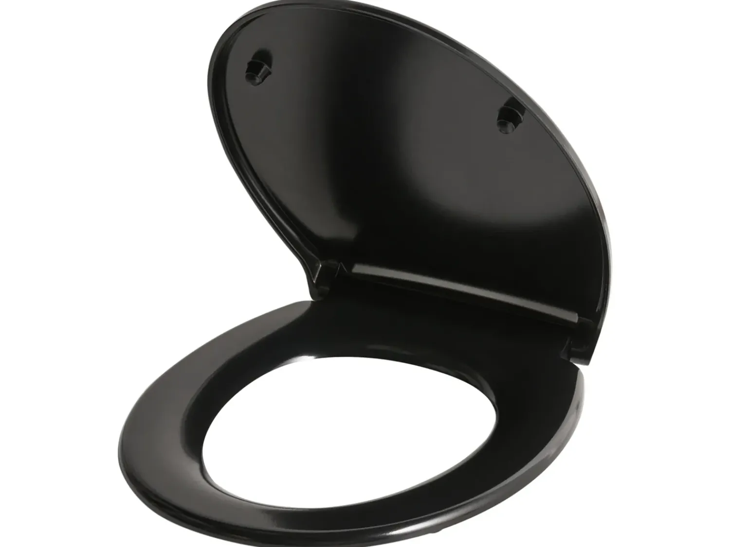 Hot Beliani Sedile per WC PAPURI Soft Close Duroplastica Nero
