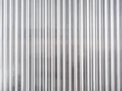 Clearance Beliani Serra da balcone LECCE Argento 59 cm Trasparente Argento