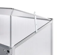 Clearance Beliani Serra da balcone LECCE Argento 59 cm Trasparente Argento
