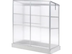 Clearance Beliani Serra da balcone LECCE Argento 59 cm Trasparente Argento