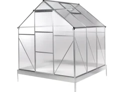 Online Beliani Serra da giardino APULIA Argento Trasparente Argento