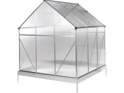 Online Beliani Serra da giardino APULIA Argento Trasparente Argento