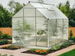 Online Beliani Serra da giardino APULIA Argento Trasparente Argento