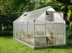 Discount Beliani Serra da giardino APULIA Argento Trasparente Argento