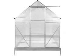 Discount Beliani Serra da giardino APULIA Argento Trasparente Argento