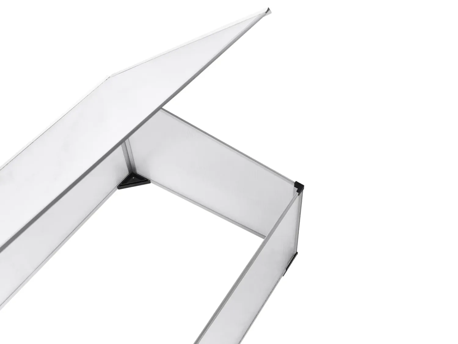 Beliani Serra da giardino CARFIZZI Argento 60 cm Trasparente Argento