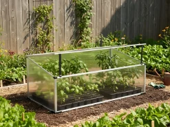Beliani Serra da giardino CARFIZZI Argento 60 cm Trasparente Argento