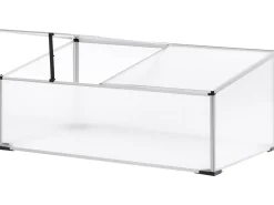 Outlet Beliani Serra da giardino SERIFOS Argento 60 cm Trasparente Argento