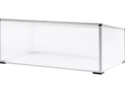 Outlet Beliani Serra da giardino SERIFOS Argento 60 cm Trasparente Argento