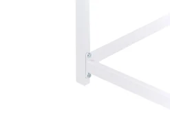 Hot Beliani Set bar da giardino 2 posti AVETRANA Metallo Marrone/Bianco Bianco Marrone