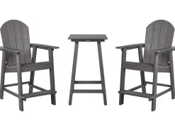 Best Beliani ADIRONDACK scuro Grigio