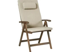 Best Beliani AMANTEA PREMIUM Legno d'acacia Tortora Beige Marrone