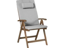 Online Beliani AMANTEA PREMIUM Legno d'acacia Grigio melange Marrone Grigio