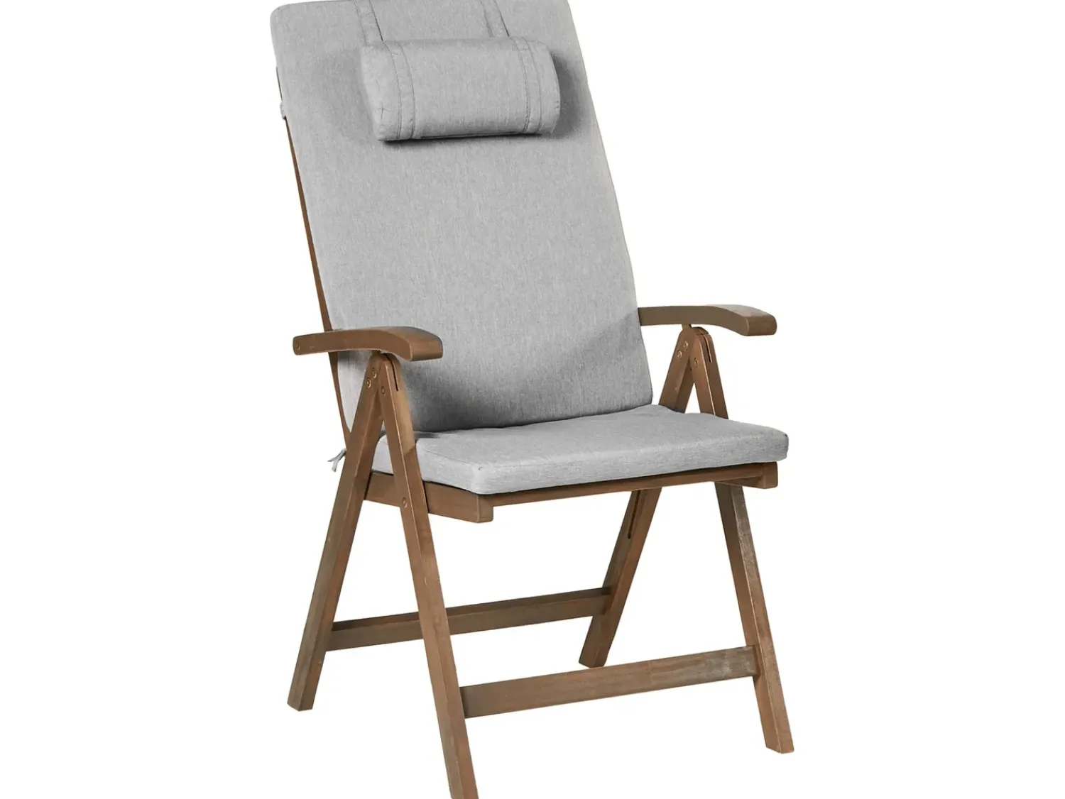 Online Beliani AMANTEA PREMIUM Legno d'acacia Grigio melange Marrone Grigio