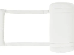 Beliani AMANTEA PREMIUM Legno d'acacia Bianco sporco Bianco Marrone