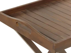 Online Beliani AMANTEA PREMIUM Legno d'acacia Blu Blu Marrone