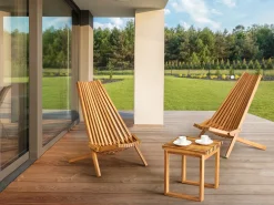 Best Beliani BELLANO Legno d'acacia Marrone