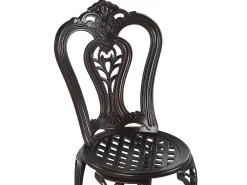 Clearance Beliani BOVINO Metallo scuro Marrone
