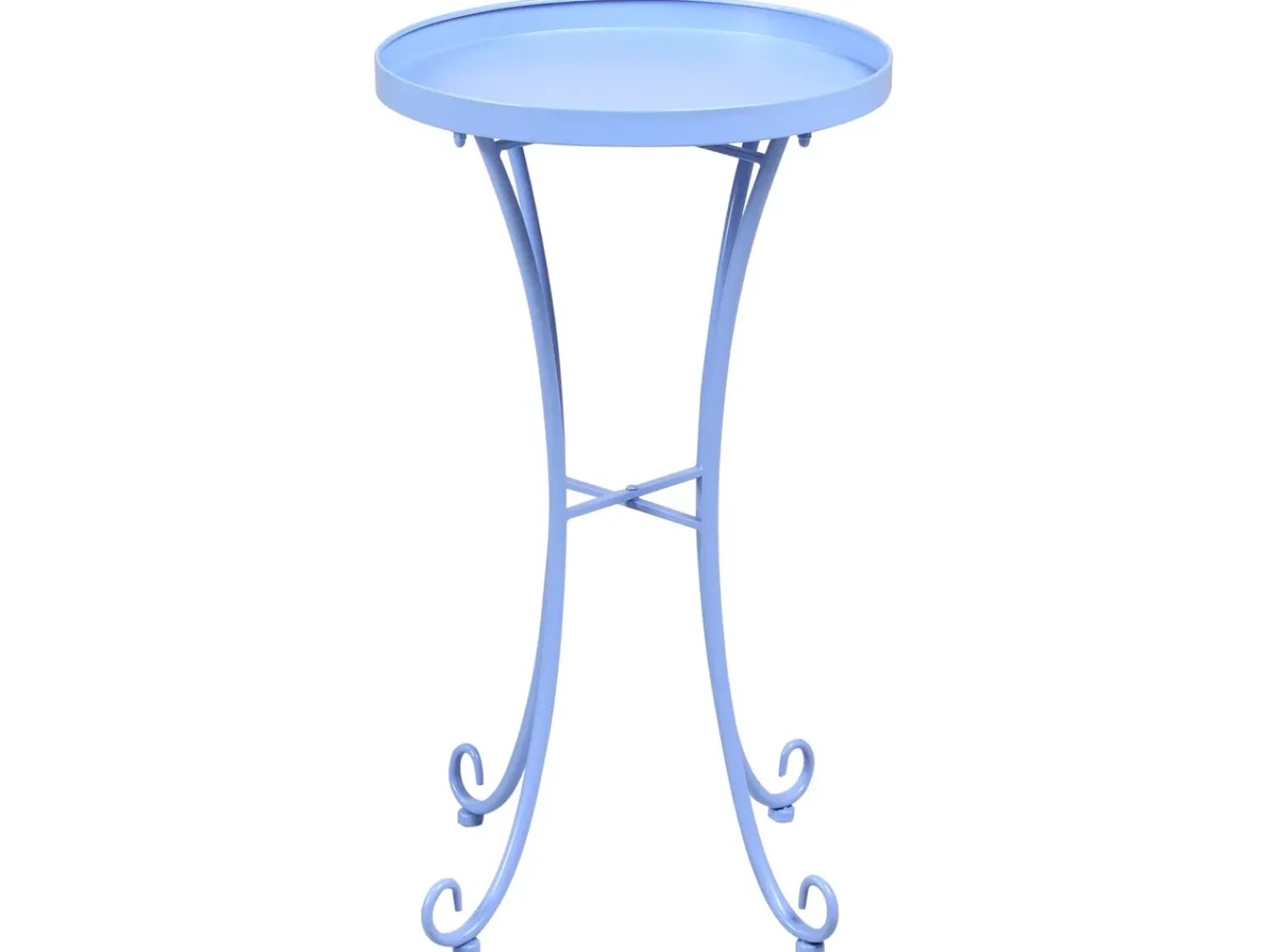 Hot Beliani CAVINIA Metallo Azzurro Blu