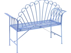 Hot Beliani CAVINIA Metallo Azzurro Blu