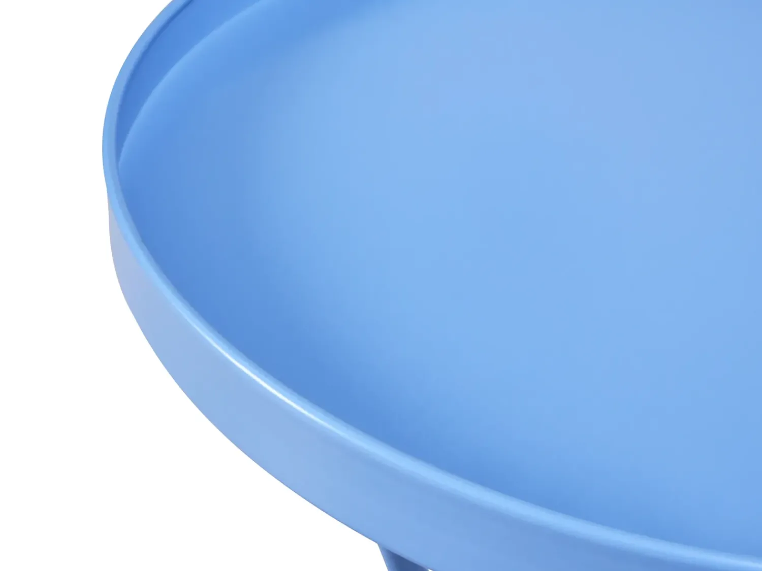 Hot Beliani CAVINIA Metallo Azzurro Blu