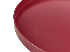Best Beliani CAVINIA Metallo Bordeaux Rosso