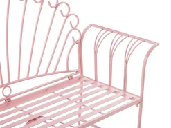Beliani CAVINIA Metallo Rosa