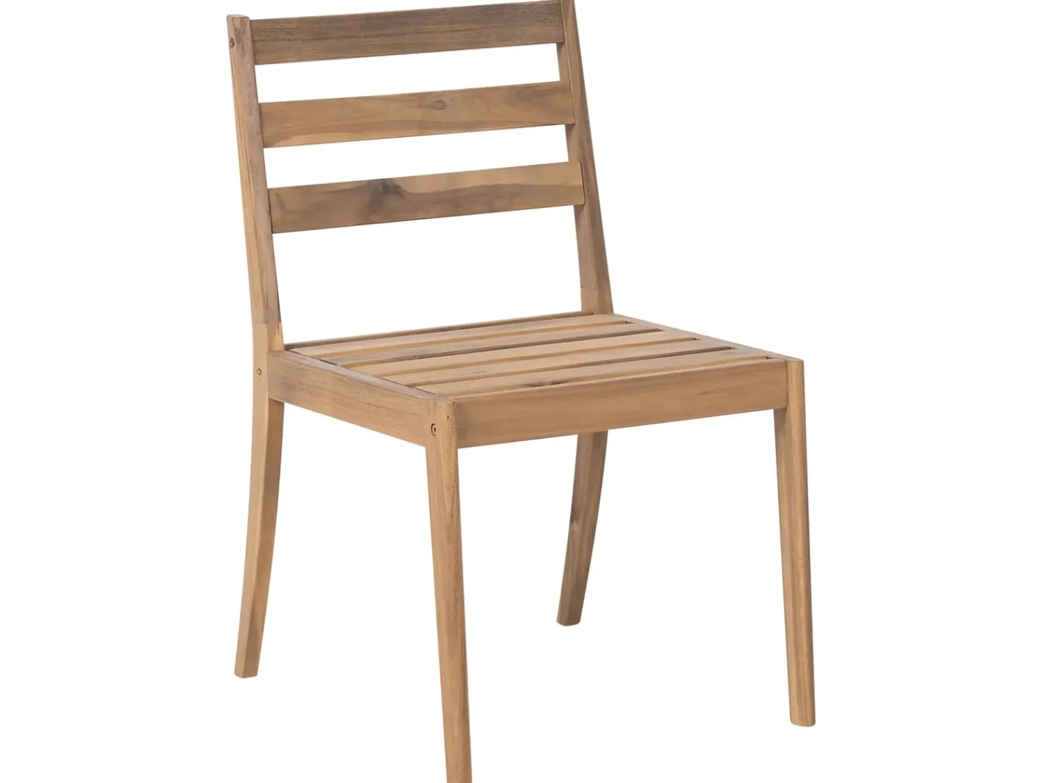 Clearance Beliani CHIOGGIA Legno di acacia certificato chiaro Marrone