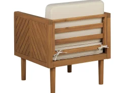 Online Beliani con cuscini BARATTI Legno d'acacia Marrone Beige Marrone