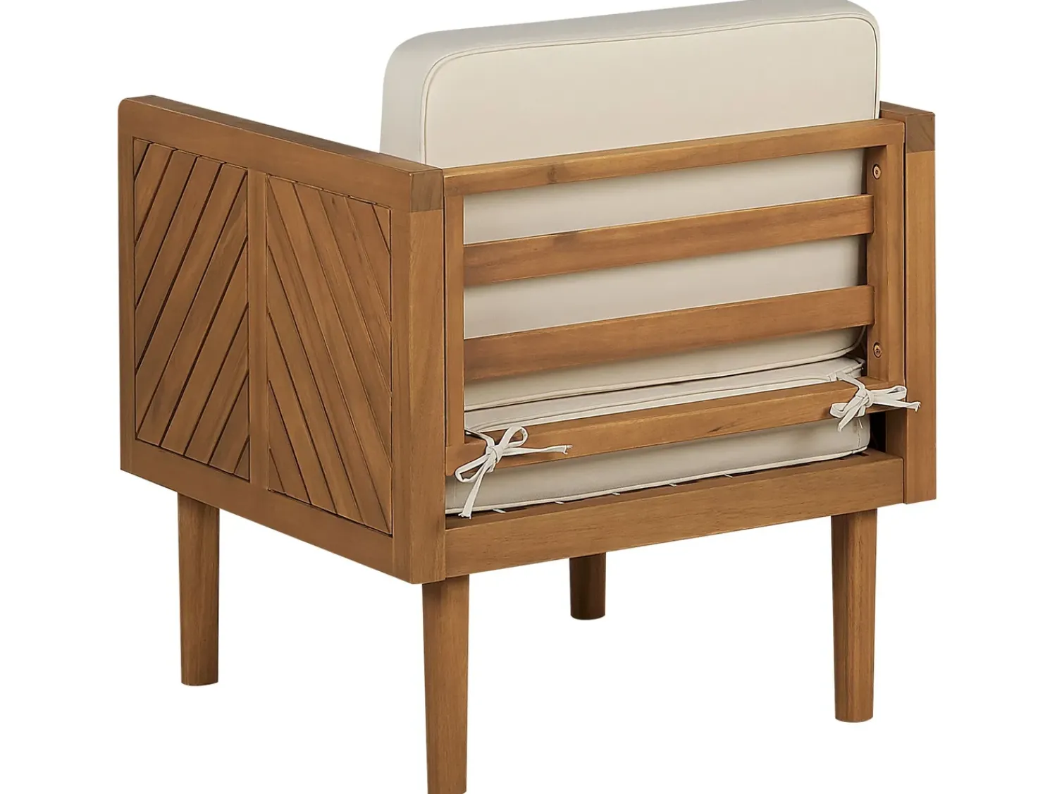 Online Beliani con cuscini BARATTI Legno d'acacia Marrone Beige Marrone